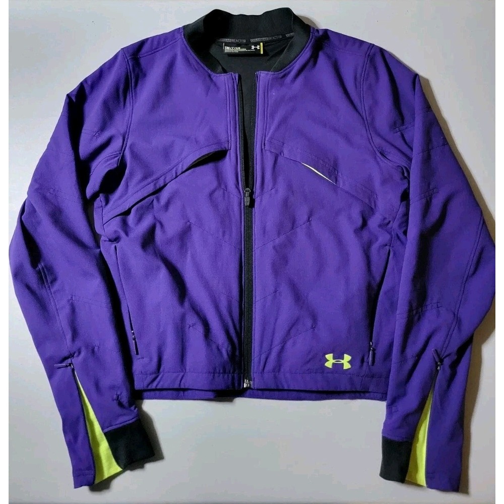 Under Armour‎ Cold Gear Reactor Jacket Full Zip Women's Small Activewear 110